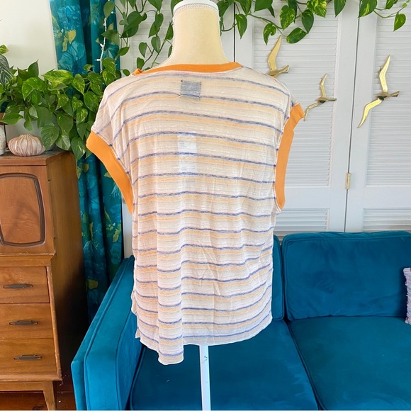 Urban Outfitters | Out From Under Melly Muscle Pocket Top Tee Stripe Medium New - Picture 10 of 15